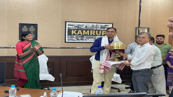 Farewell and Welcome meeting of outgoing and new DC, Kamrup