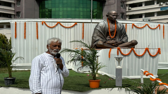 International non violence day observed